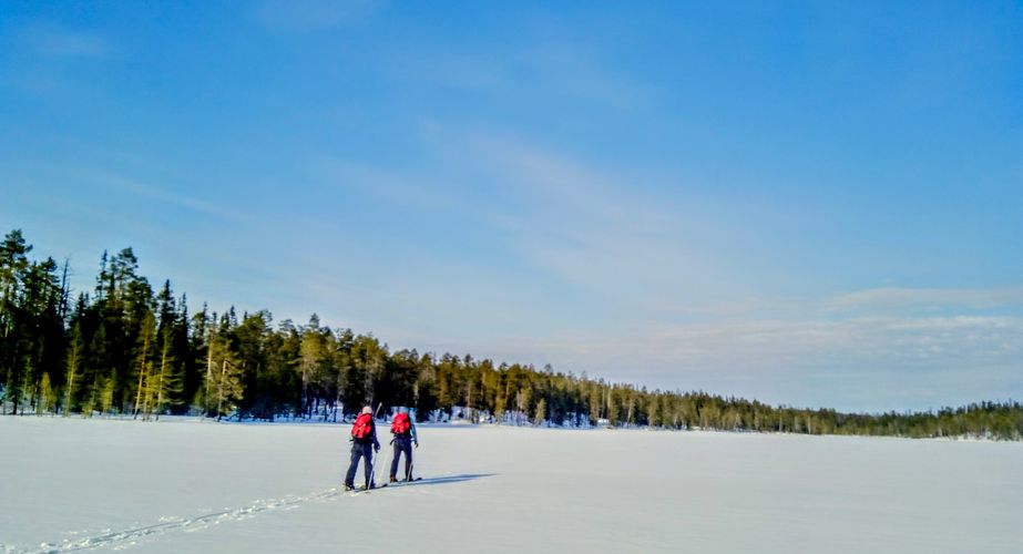 Langlaufen in Finland